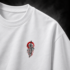 White Yonakasaku Katana Sword T-Shirt product view 3