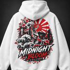 Midnight Bloom Koi Hoodie